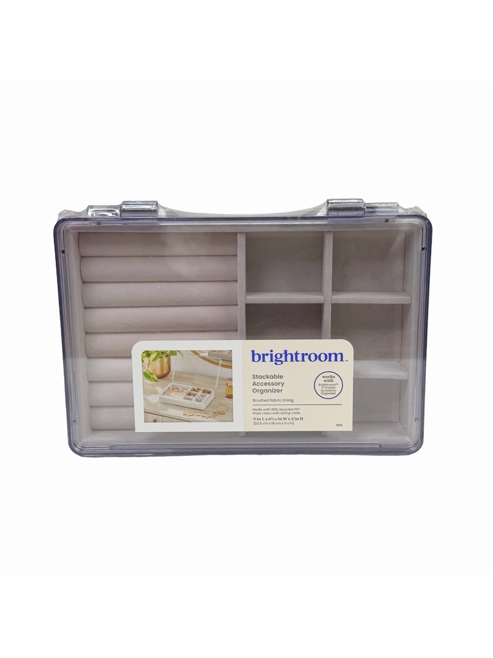 Brightroom Stackable Accessory Organizer - 9 in x 6 5/16 in x 2 in